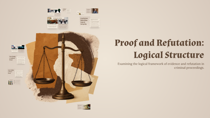 Logical Refutations Example Proof and Refutation: Logical Structure by Темур Хусниддинович on Prezi