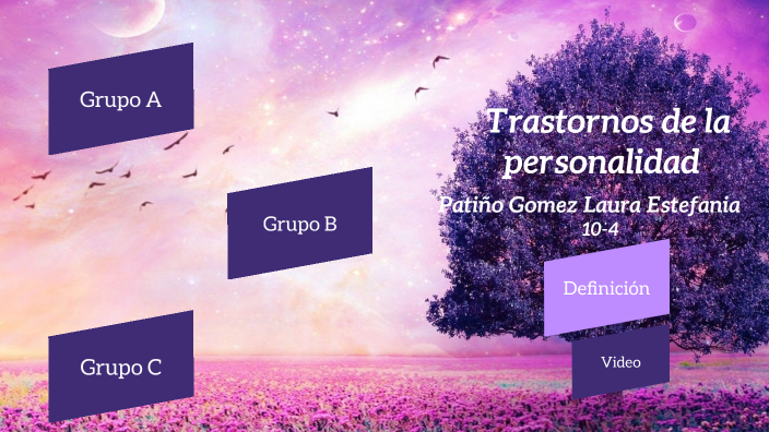 TRASTORNOS DE LA PERSONALIDAD by Laura Patiño on Prezi