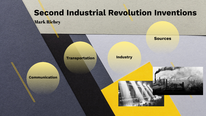 5 inventions of the second industrial revolution