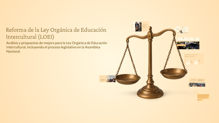 Reforma de la Ley Orgánica de Educación Intercultural (LOEI) by ...