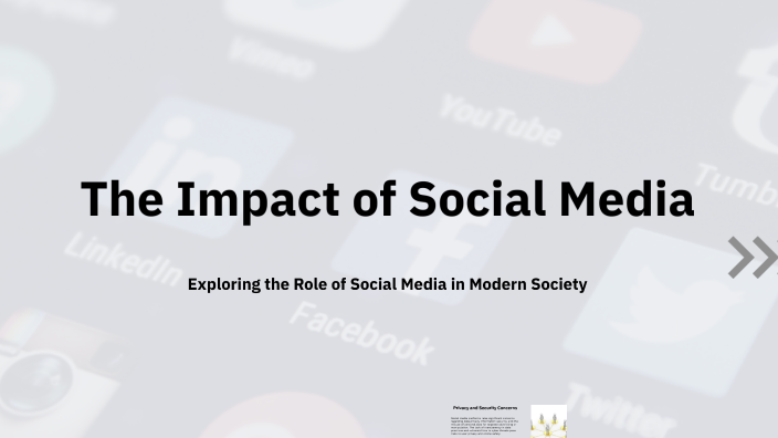 ROLE OF SOCIAL MEDIA IN MODERN SOCIETY by Swetha S on Prezi