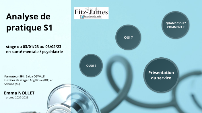 Analyse de pratique 1 stage du 3/01/23 au 03/202/23 by Emma N on Prezi