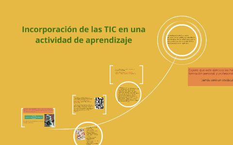 Incorporación de las TIC en una actividad de aprendizaje by Jaime Londono