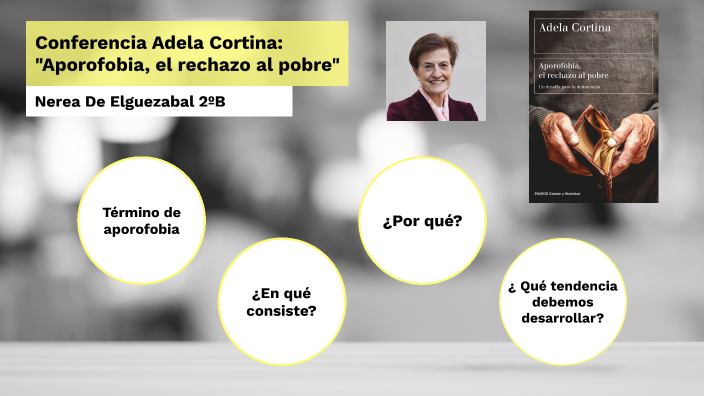 Conferencia "Aporofobia, el rechazo al pobre" by Nerea Elguezabal on Prezi