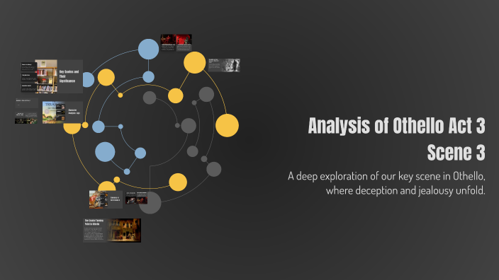 Analysis of Othello Act 3 Scene 3 by David Cunningham on Prezi