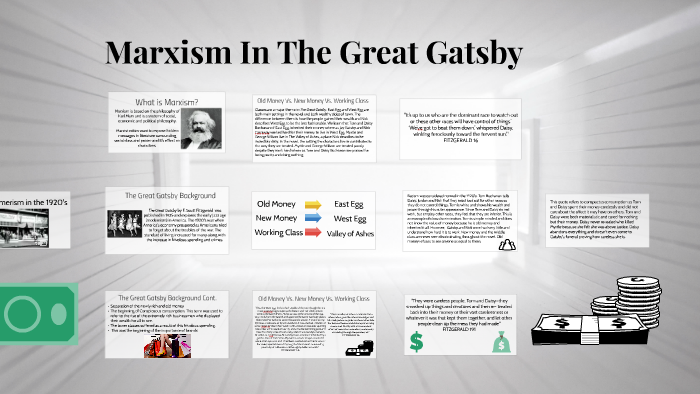 marxism in the great gatsby essay