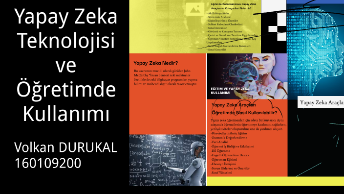 Yapay Zeka Teknolojisi ve Öğretimde Kullanımı by . . on Prezi