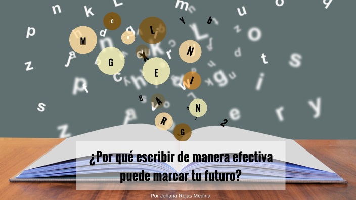 Porque Escribir De Manera Efectiva Puede Marcar Tu Futuro? By Johana ...