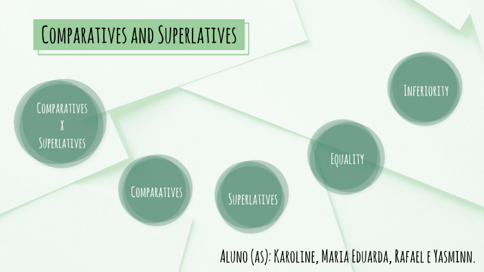 Comparatives and superlatives by Maria Eduarda Tavares Silva on Prezi