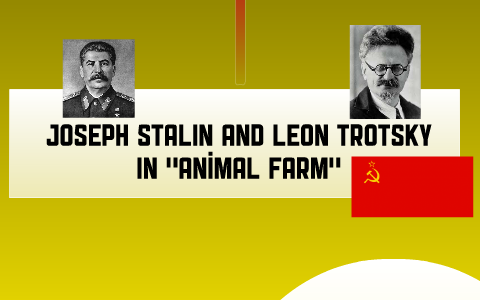 Joseph Stalin and Leon Trotsky In 