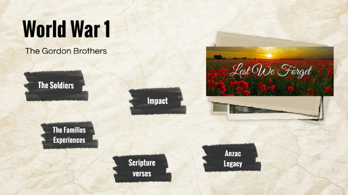 World War 1 by Mary Golder on Prezi