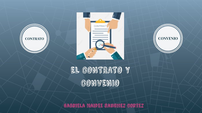 Contrato Y Convenio By Gabriela Sanchez 9847
