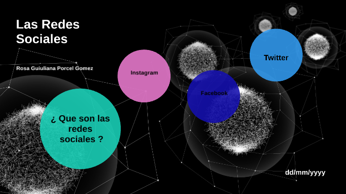 Las redes sociales by R . P . G P . G on Prezi