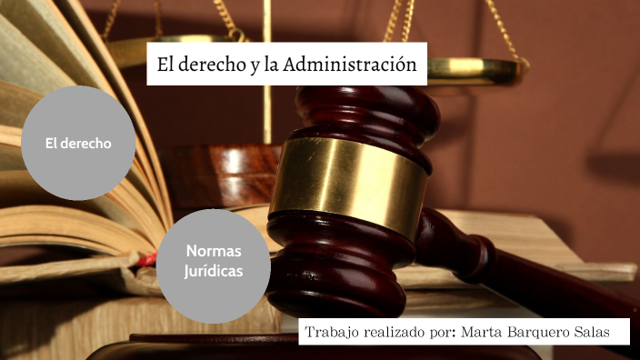 El derecho y la Administración by Marta Barquero Salas on Prezi