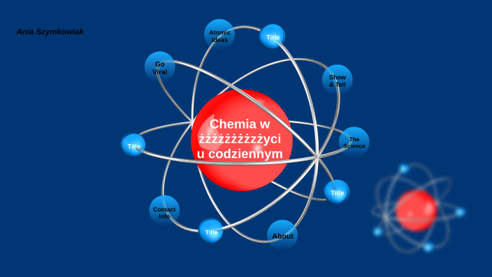 chemia w życiu codziennym by Anna Szymkowiak on Prezi