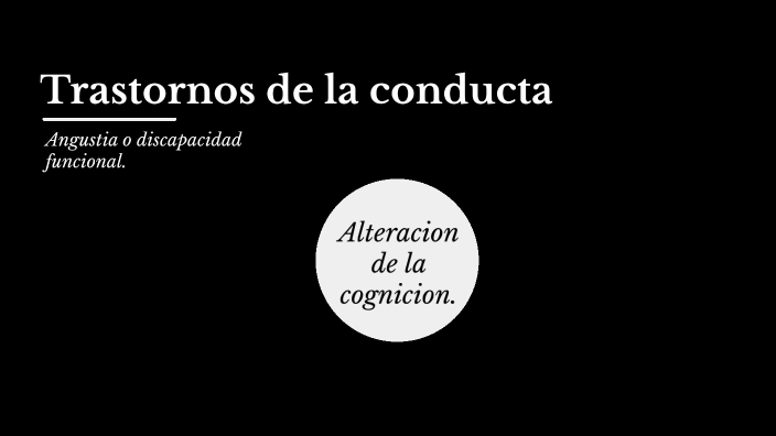 Trastorno de la conducta by Paola Garcia on Prezi