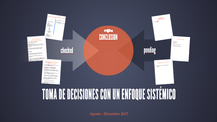 TOMA DE DECISIONES CON UN ENFOQUE SISTÉMICO by Carolina Felix on Prezi