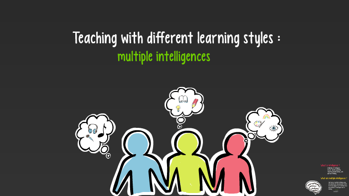 Teaching with different learning styles : by Yeney Lopez on Prezi