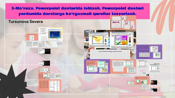 Creating Visual Aids using PowerPoint by Севара Турсунова on Prezi