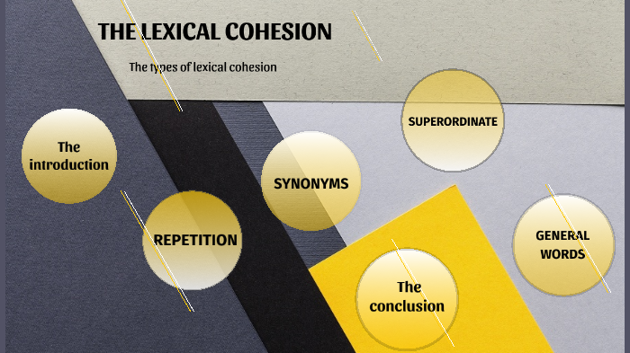 What Is Lexical Cohesion And Example