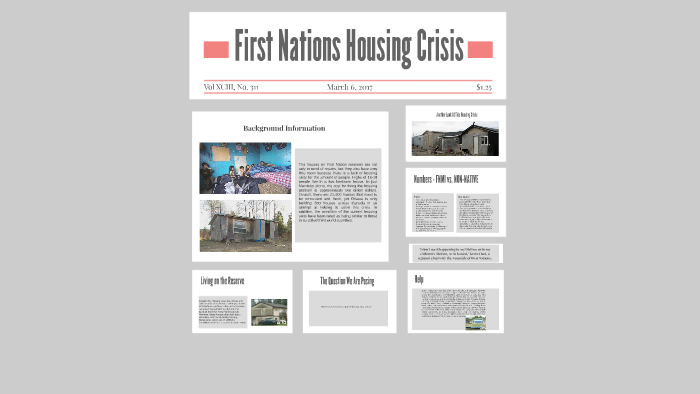 First Nations Housing Crisis by Lauren Duffy