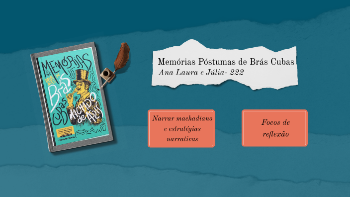 memórias póstumas de brás cubas by Ana Laura Hoppe on Prezi