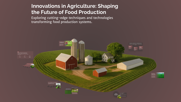 Innovations in Agriculture: Shaping the Future of Food Production by ...