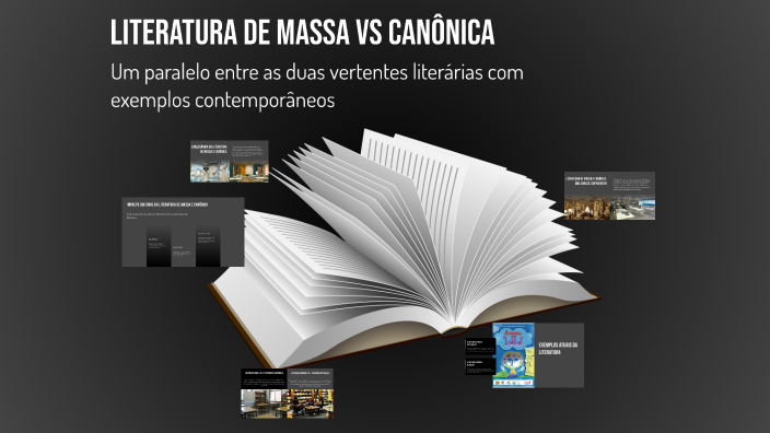 Literatura de Massa vs Canônica by Cuncas Luz on Prezi