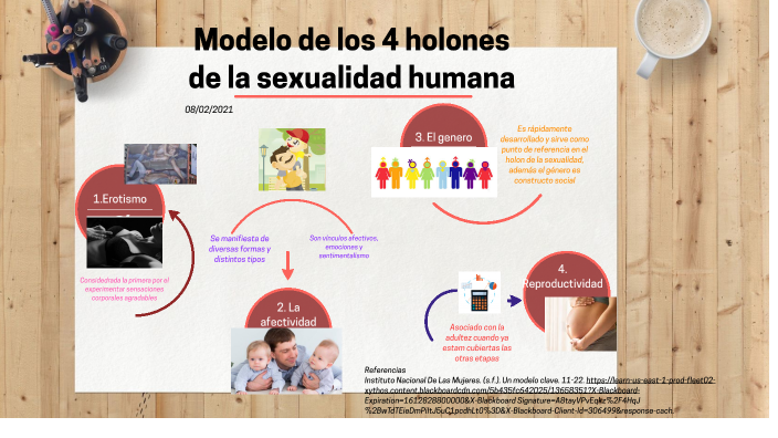 modelo 4 holones de la sexualidad humana by Ana Isabel Ortega Vingochea