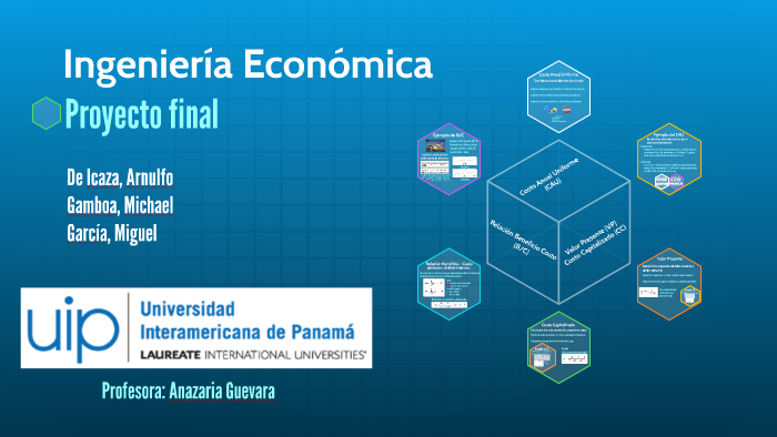 Ingenieria Economica - proyecto final by Arnulfo J De Icaza Monsalve on ...