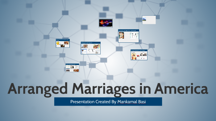 arranged marriages in america