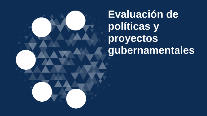 Evaluacion de políticas y proyectos gubernamentales by Javier Alejandro ...