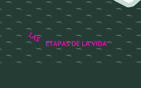 LAS ETAPAS DE LA VIDA by magali perez on Prezi