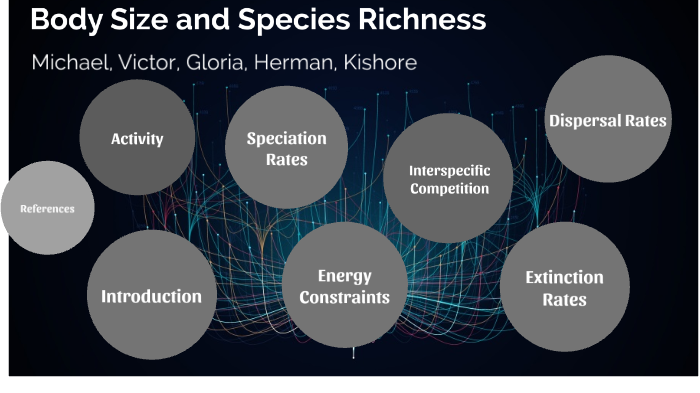 Body Size and Species Richness by Michael Stone on Prezi