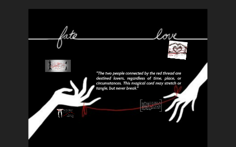 The red string of fate.. We all are always looking for the…, by Huza  Shamsi