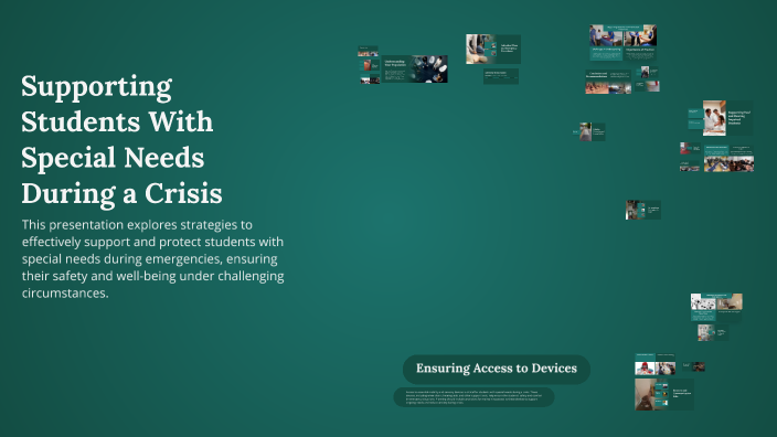 Supporting Students With Special Needs During a Crisis by Ashley Custis ...