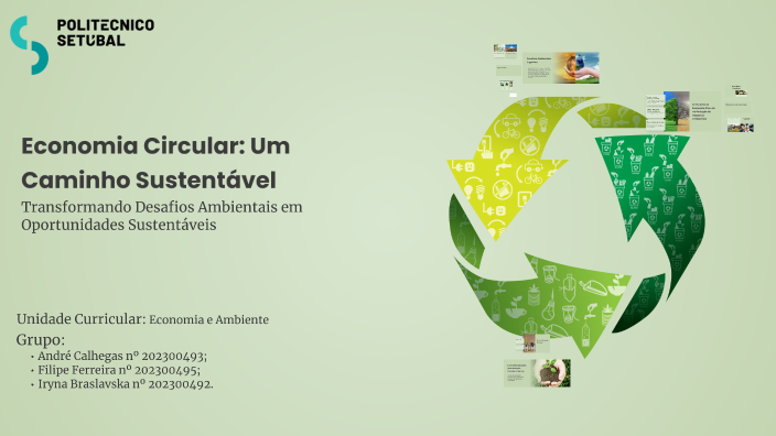 Economia Circular: Um Caminho Sustentável by Iryna Braslavska on Prezi