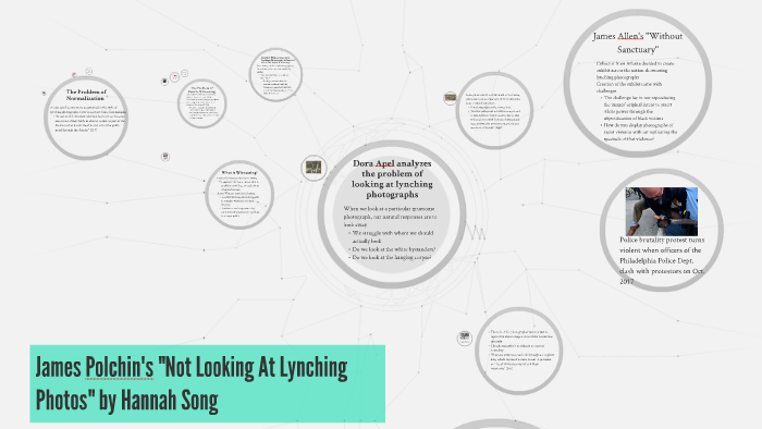 James Polchin S Not Looking At Lynching Photos By Hannah S By