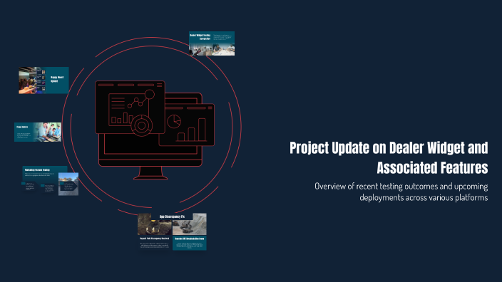 Project Update on Dealer Widget and Associated Features by Kalai Arasi ...