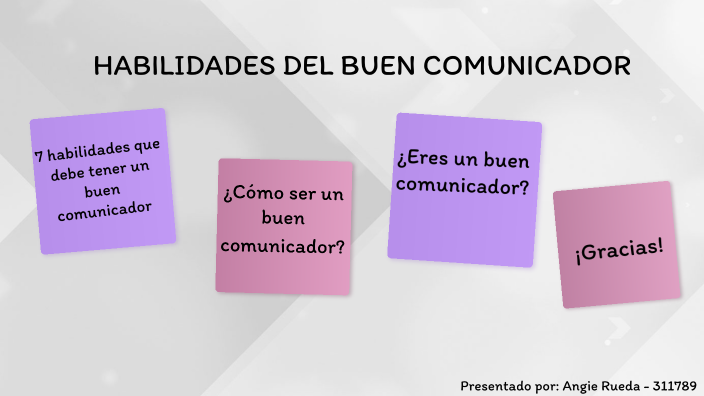 Habilidades Para Ser Un Buen Comunicador By Angie Milena Rueda Maldonado 8821