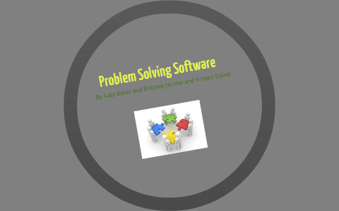 what is one problem solving software