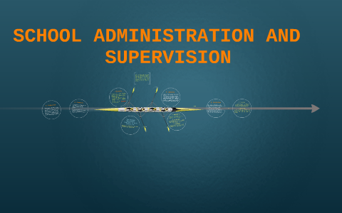 thesis title about administration and supervision