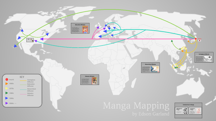 Diffusor Map Cultural Diffusion Map - Edson Garland by Edson Garland on Prezi