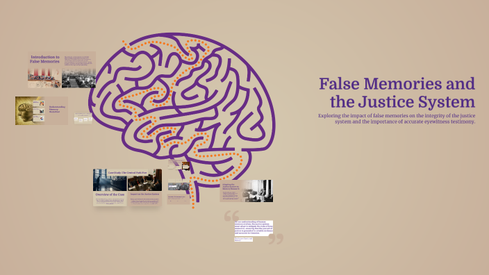 False Memories and the Justice System by R O on Prezi