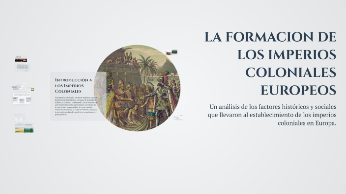 LA FORMACION DE LOS IMPERIOS COLONIALES EUROPEOS by Verónica Churme on ...