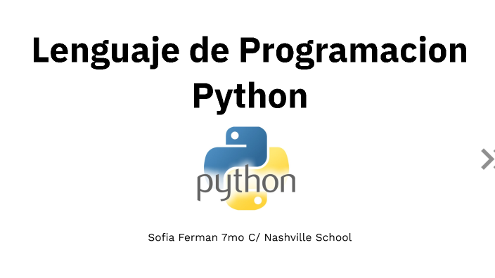 Sofia Ferman 7C Python by computacion laboratorionst on Prezi