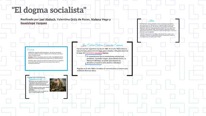 "El dogma socialista" by Valentina Ortiz on Prezi