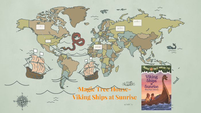 Magic Tree House Viking Ships At Sunrise By Kiran Kadekoppa