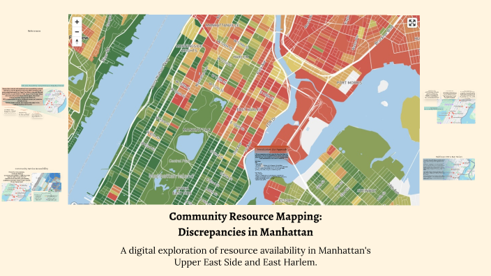 Community Resource Mapping: Discrepancies in Manhattan by Katherine ...