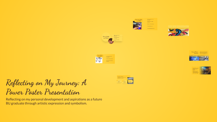 Reflecting on My Journey: A Power Poster Presentation by Adrionna Hall ...